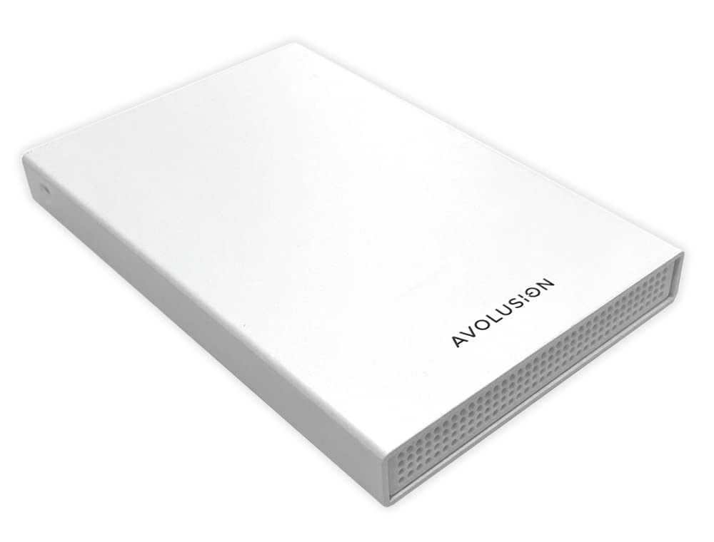 2TB USB 3.0 Portable External Gaming Hard Drive White Y6127