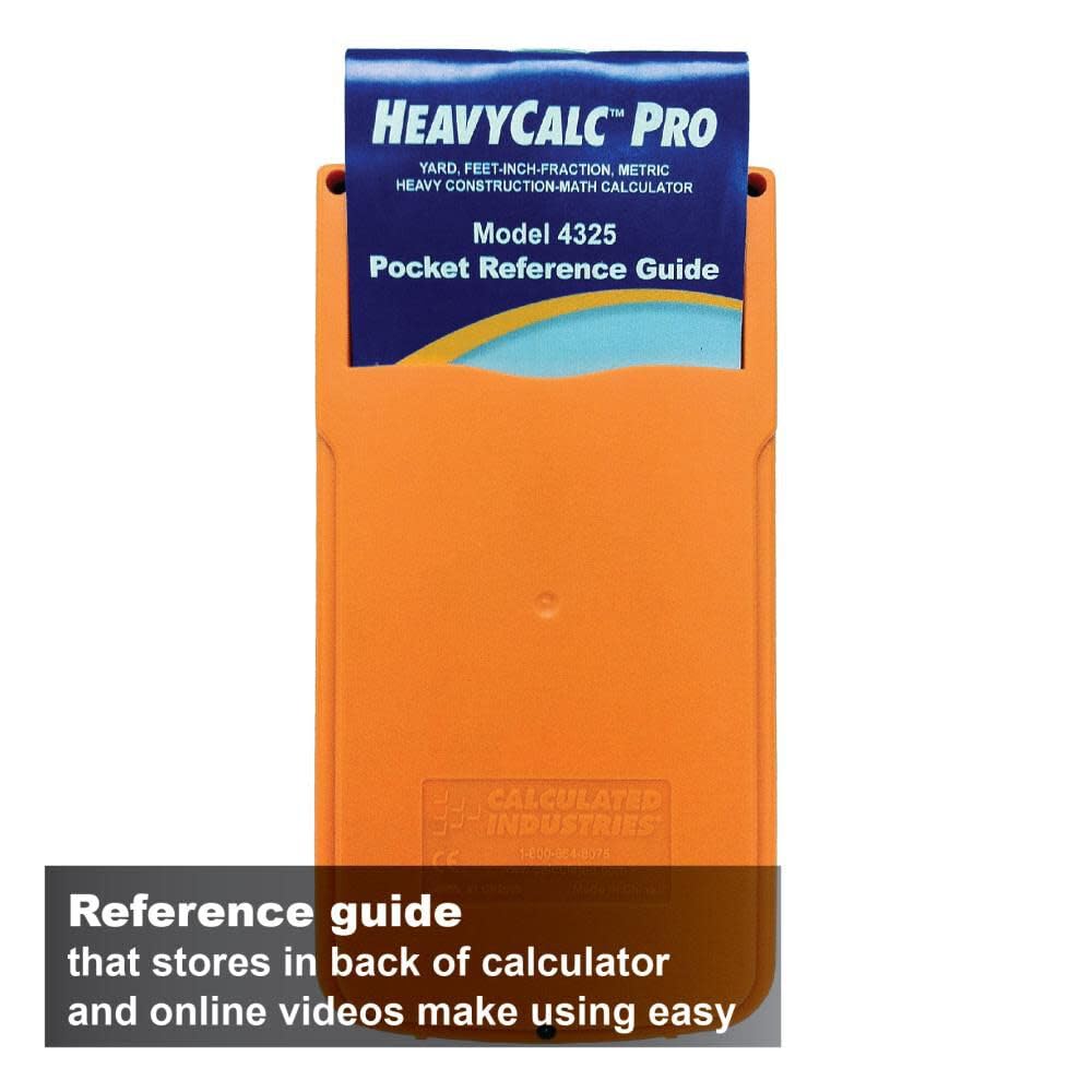 Construction Math Calculator J497