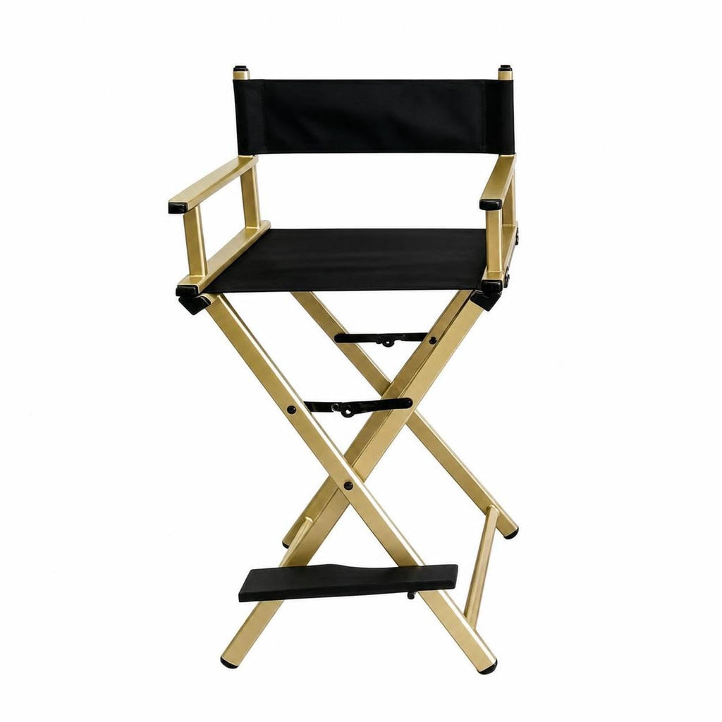 Foldable Adjustable Height Director Chair with Headrest N979