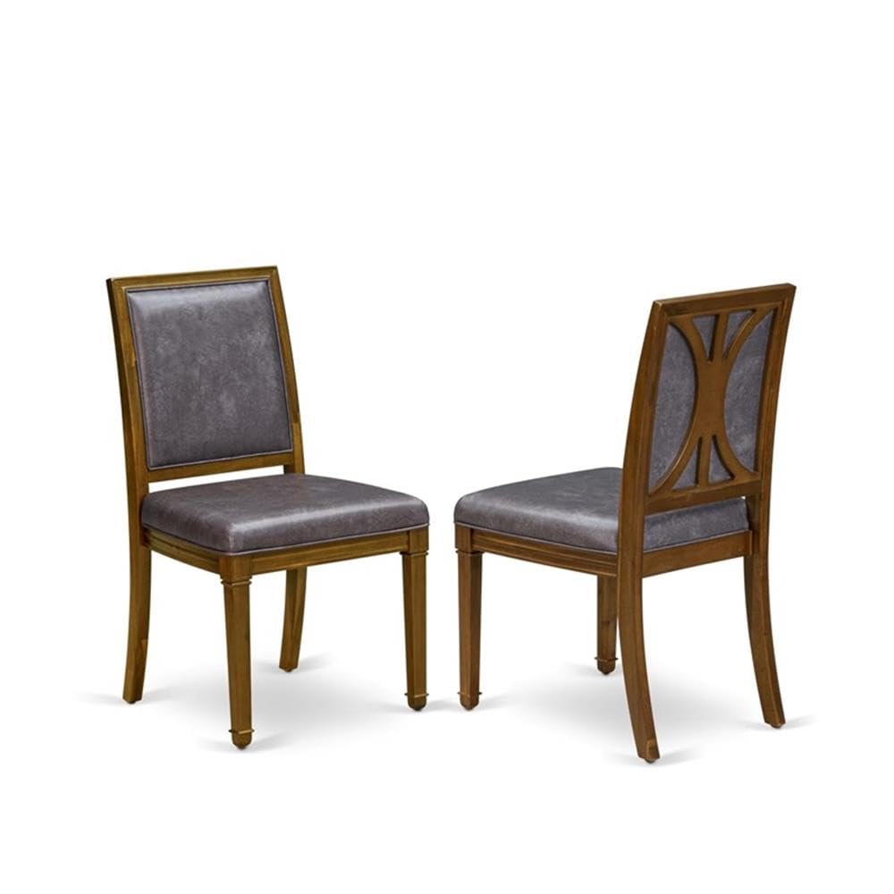 9-Piece Acacia Wood Dining Table Set with 8 Chairs B9406
