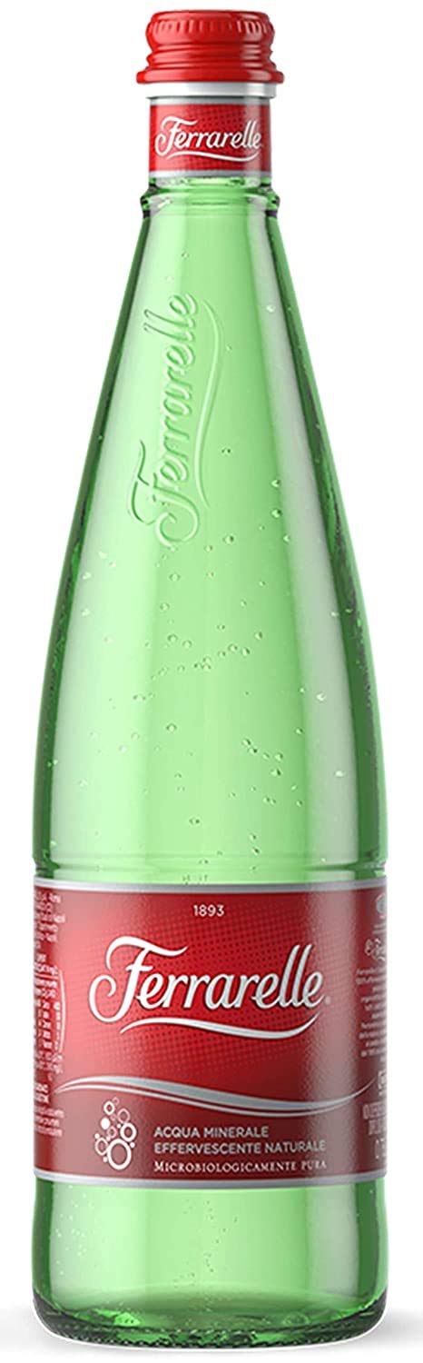 Sparkling Natural Mineral Water 11.2 Oz Glass Bottle 6 Pack O70075