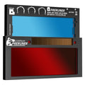 Red Shade 5-13 Auto Darkening Welding Lens 2x4-1/4 W5781