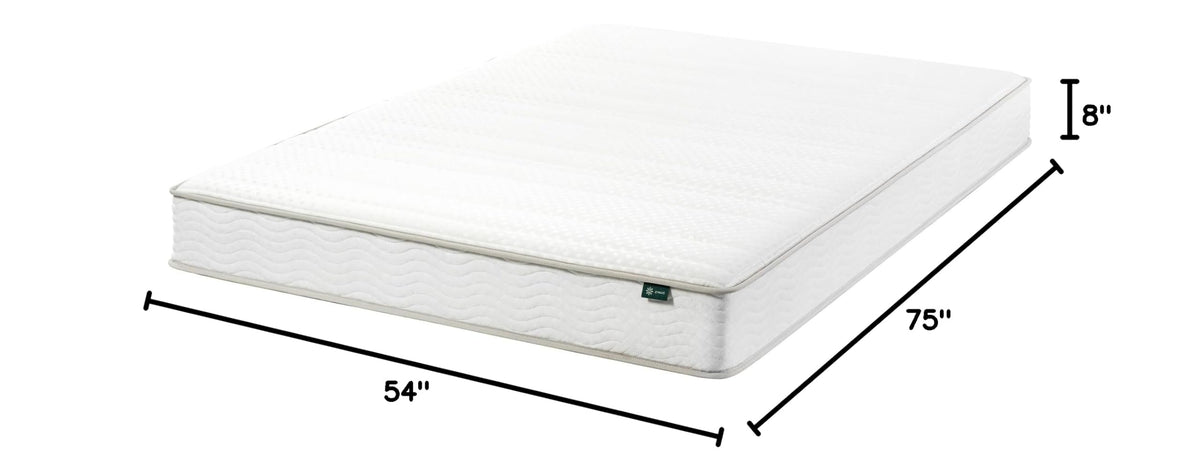 8 Inch Full Foam and Spring Hybrid Mattress F360