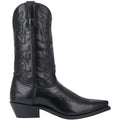 Black Mid Calf Pull On Boots K127199