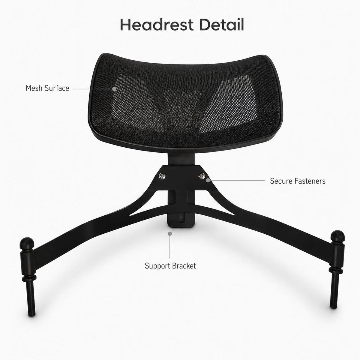 Foldable Adjustable Height Director Chair with Headrest N979