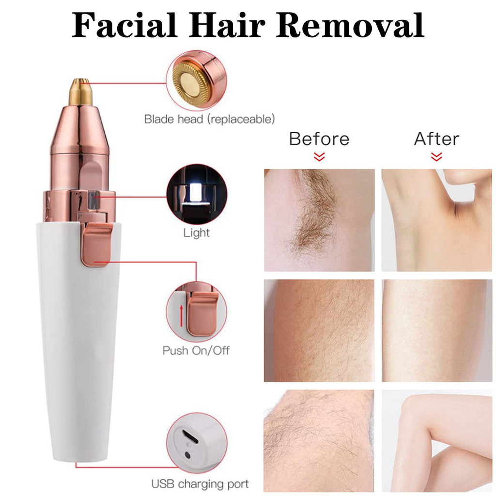 Rechargeable Facial Hair Remover A8687