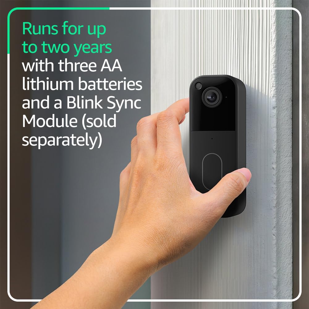 Black Video Doorbell G62163