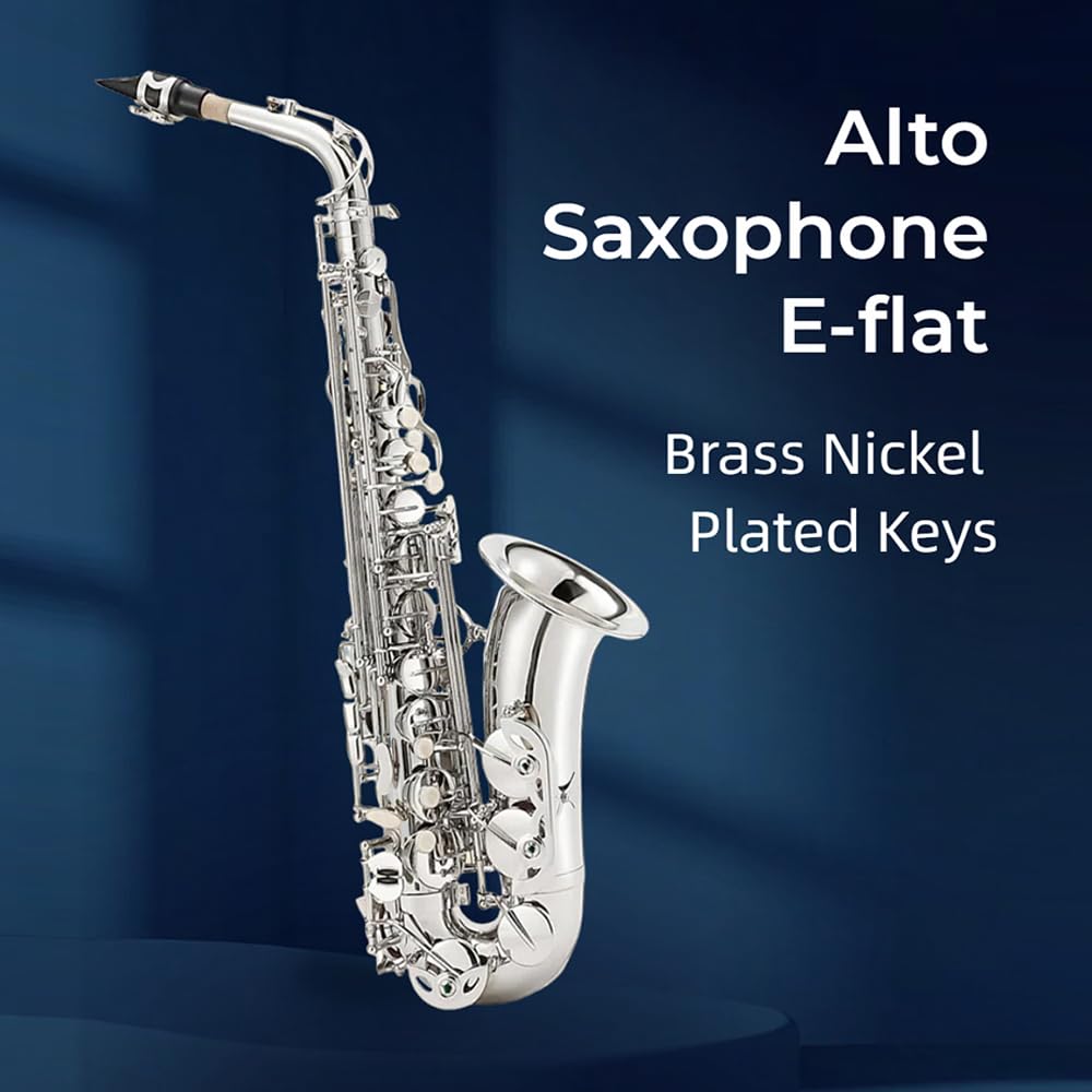Alto Saxophone Starter Kit with Case & 10 Reeds T6681