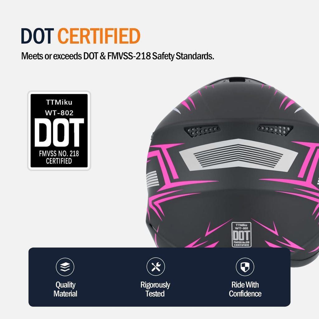 DOT Approved Motocross Helmet K6300