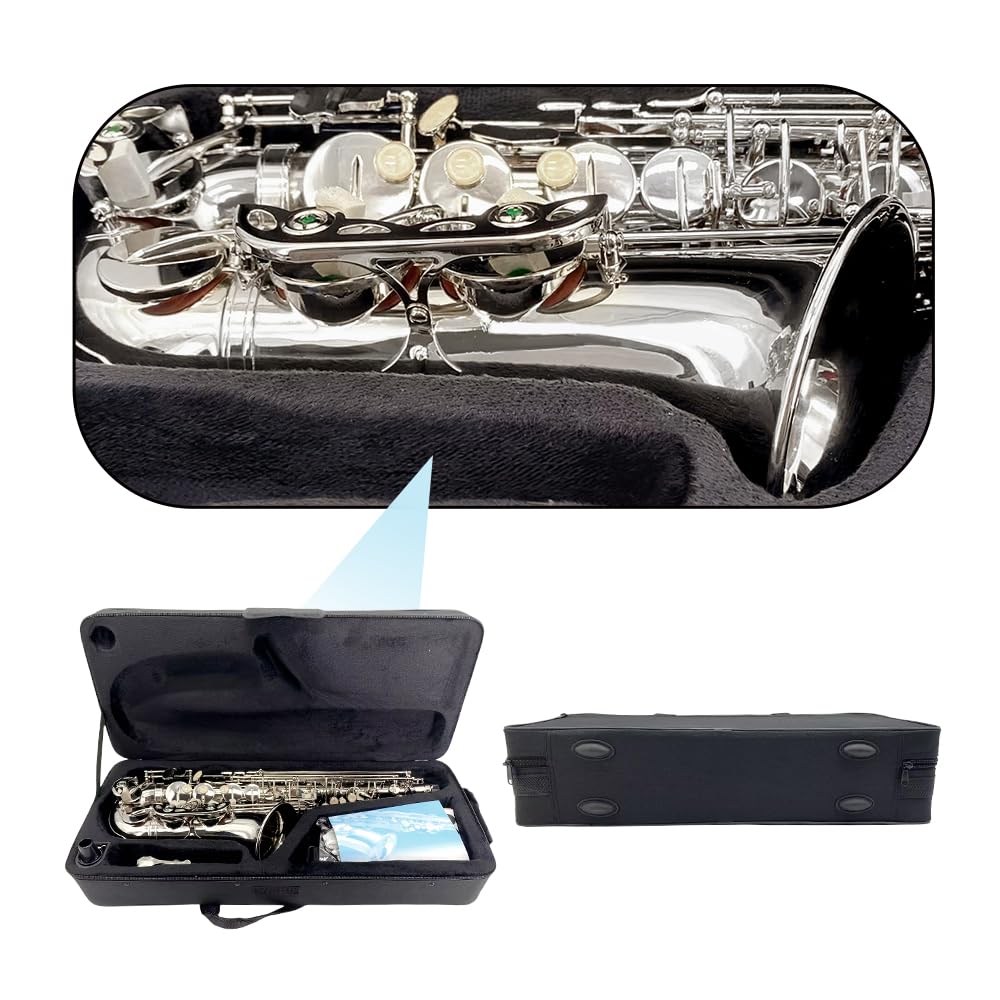 Alto Saxophone Starter Kit with Case & 10 Reeds T6681