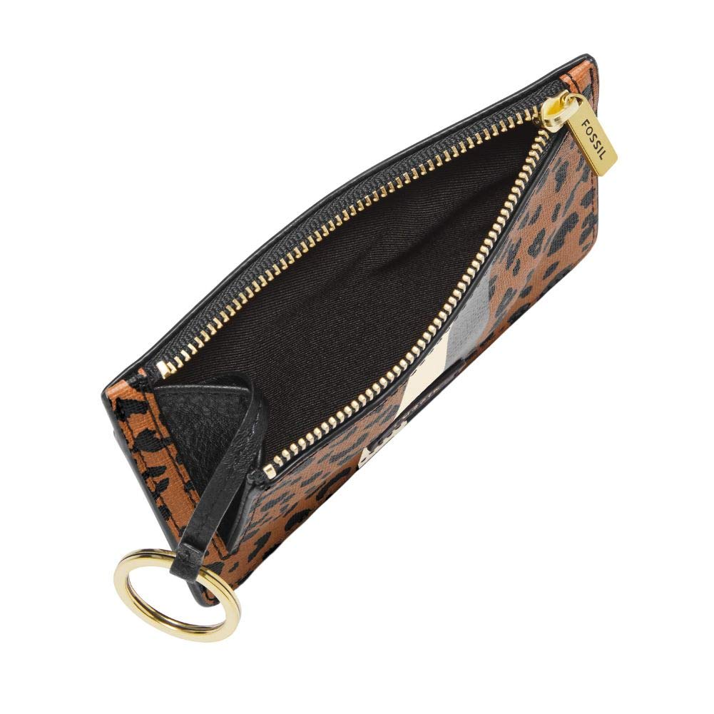 Brown Leather Small Crossbody Handbag J361000