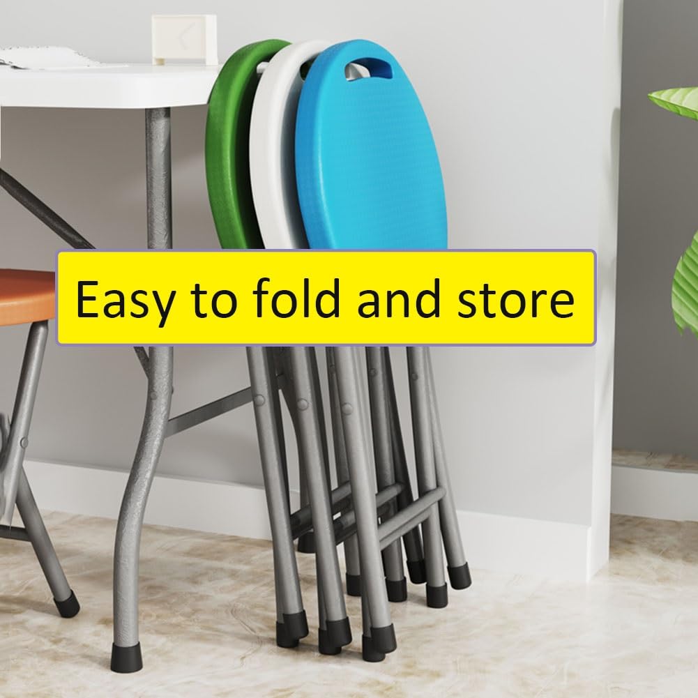 18 Inch Folding Stool 220lbs Capacity Black R3876