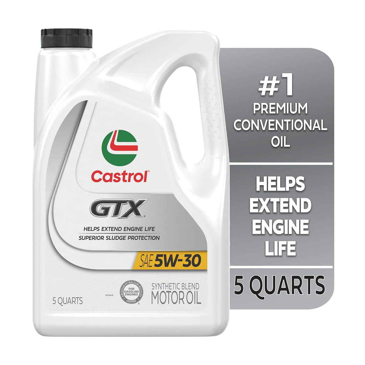 5W-30 Synthetic Blend Motor Oil, 5 Quarts S316439