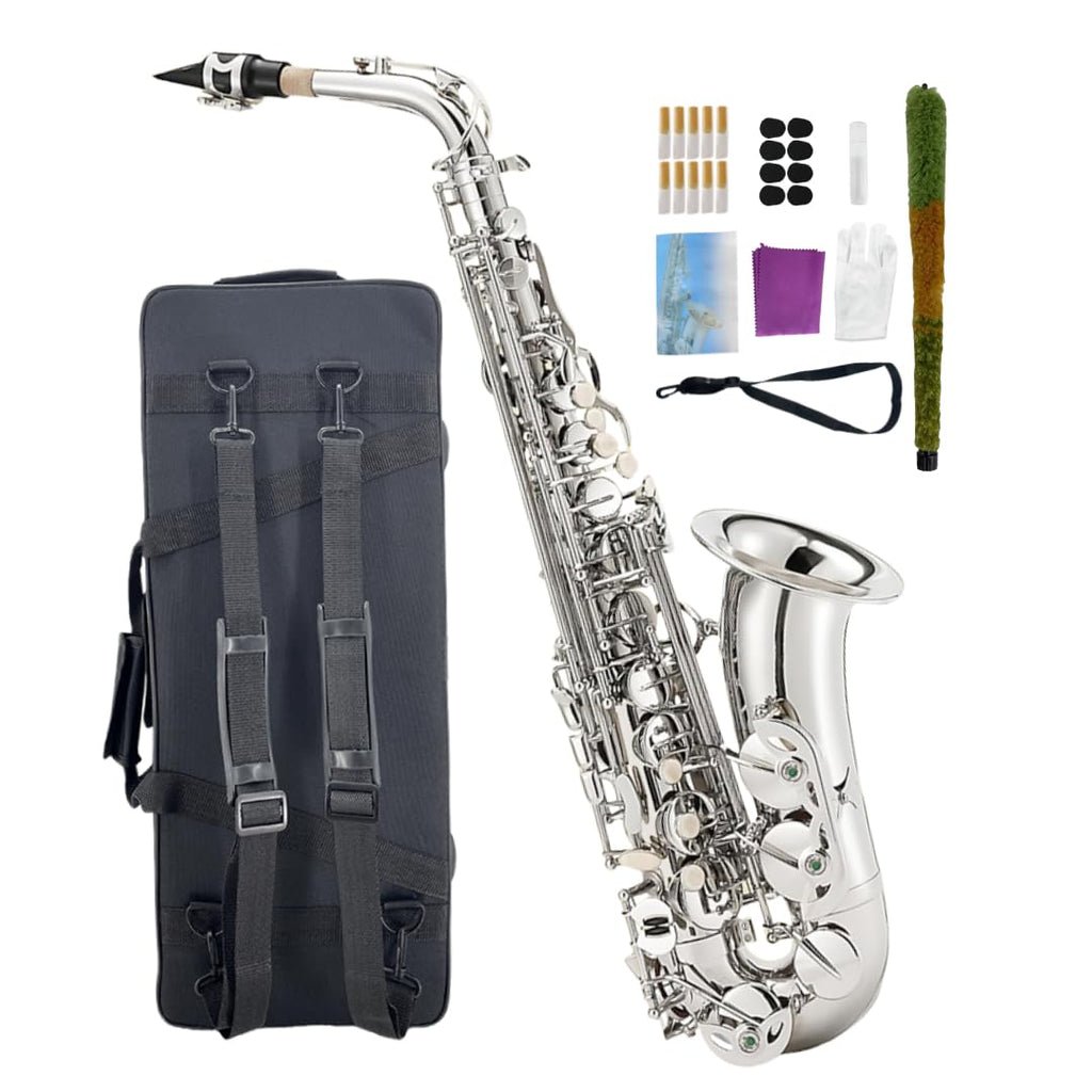 Alto Saxophone Starter Kit with Case & 10 Reeds T6681