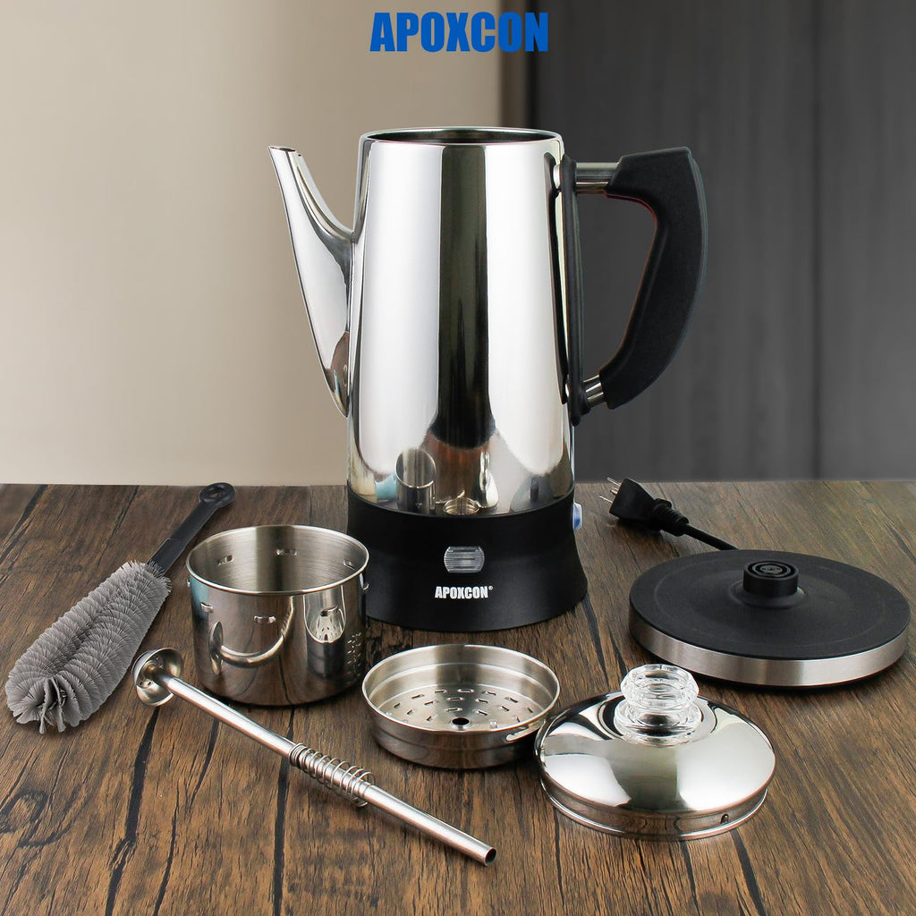 Electric Stainless Steel Coffee Percolator 12 Cup K63701