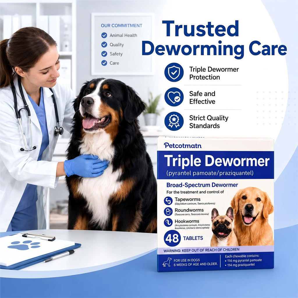 Dog Dewormer Tablets 48 Count J4246