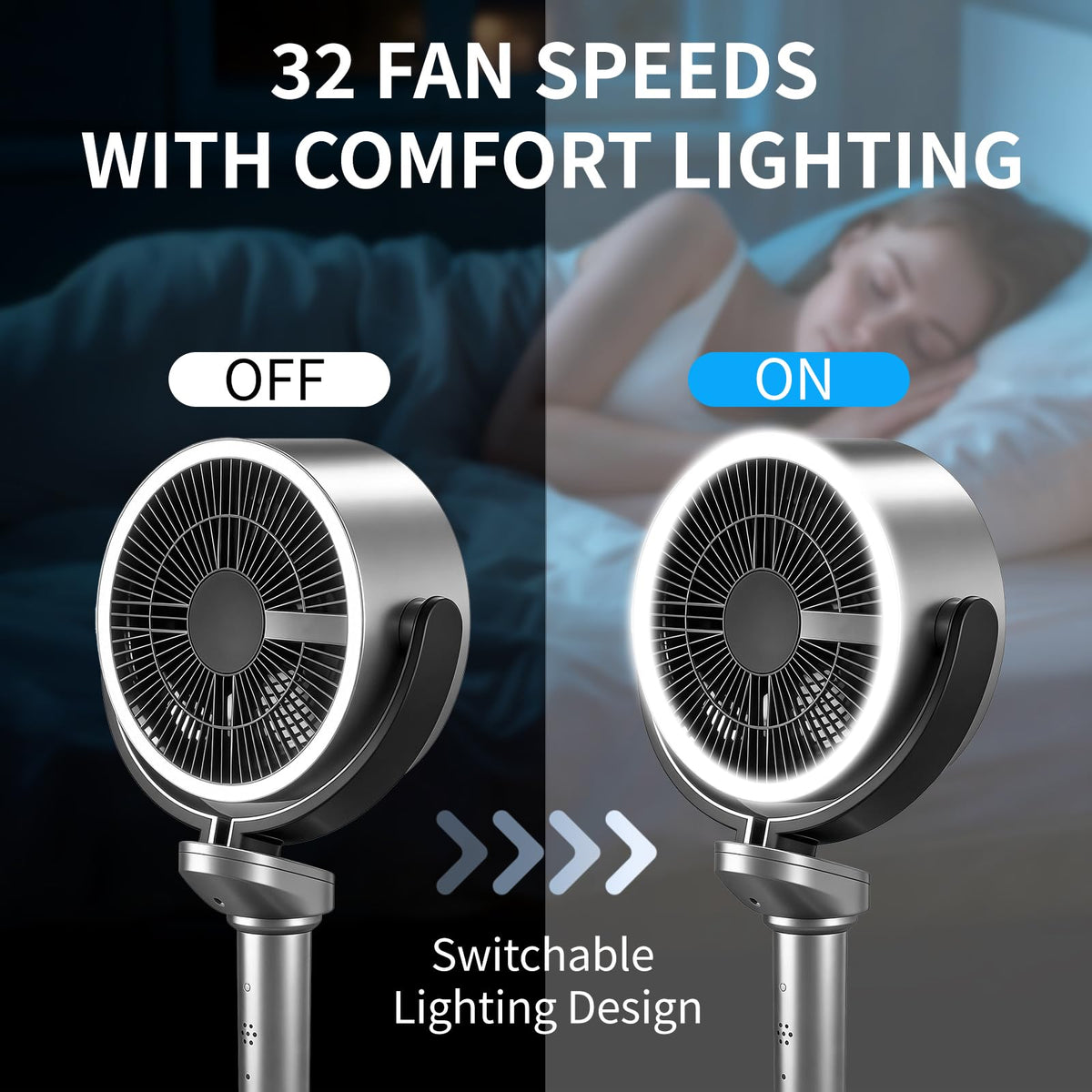 40 Inch Oscillating Pedestal Air Circulator Fan W575853