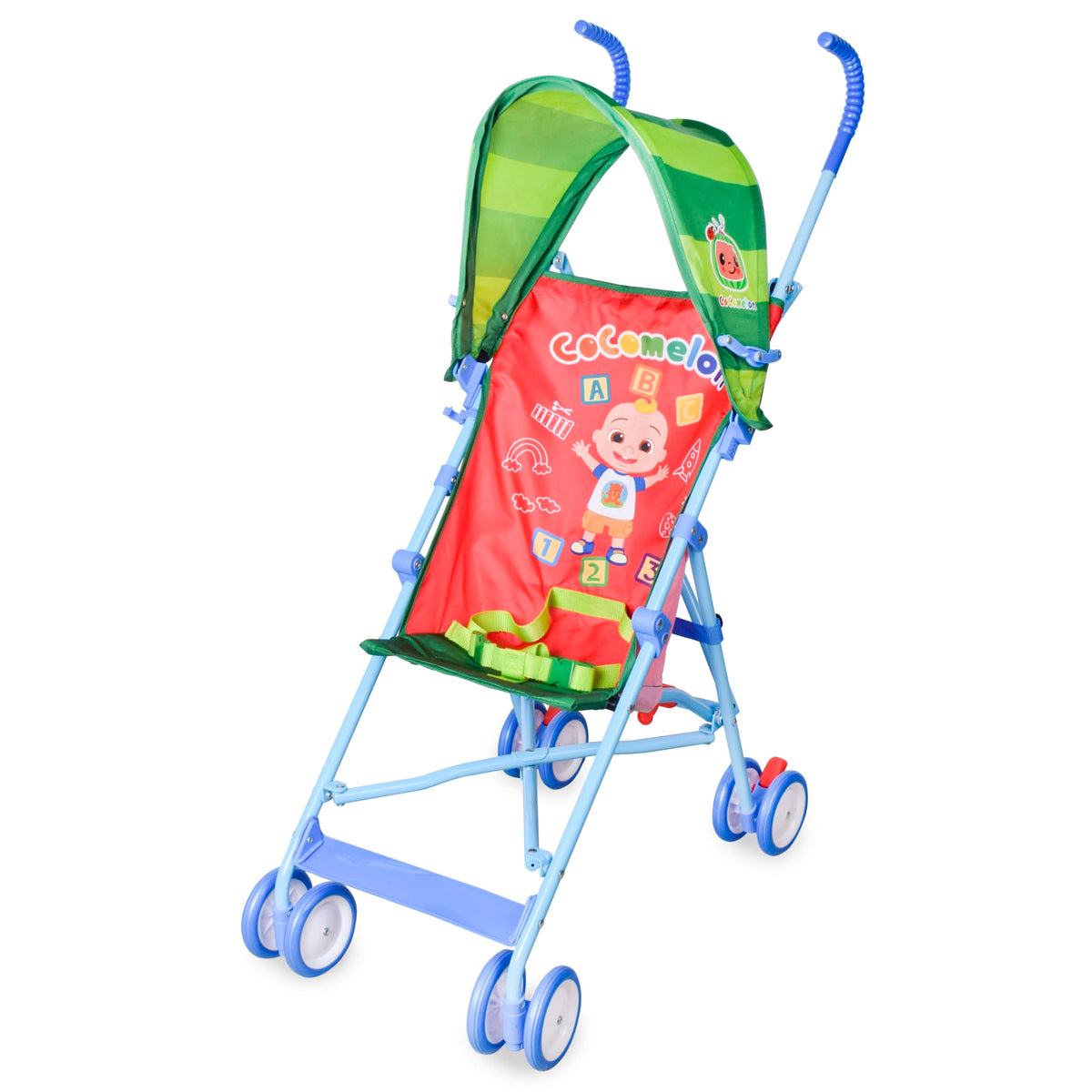 Red Umbrella Stroller with Canopy J355