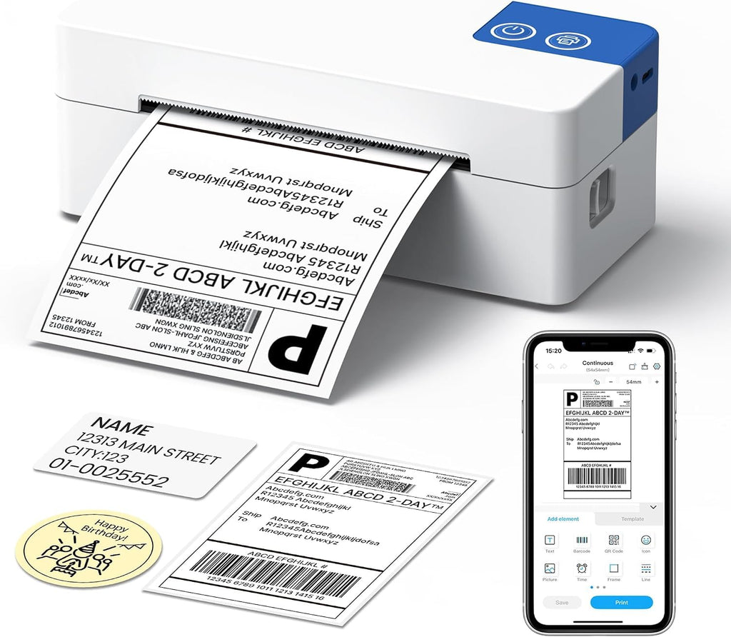 Bluetooth 4x6 Thermal Label Printer G233440