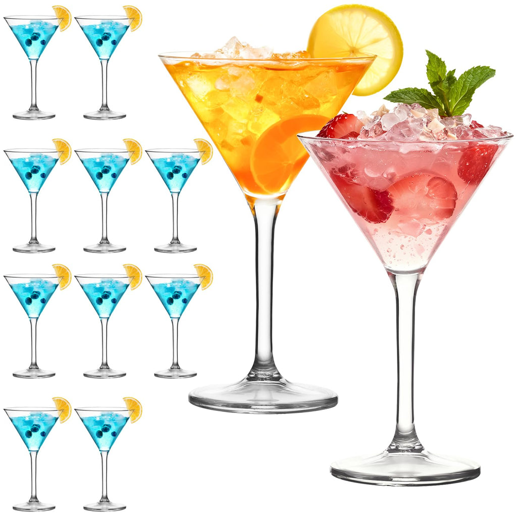 10 oz Plastic Martini Glasses Set of 12 W587740