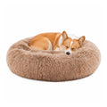 30.7 Inch Fluffy Faux Fur Plush Dog Bed T38723