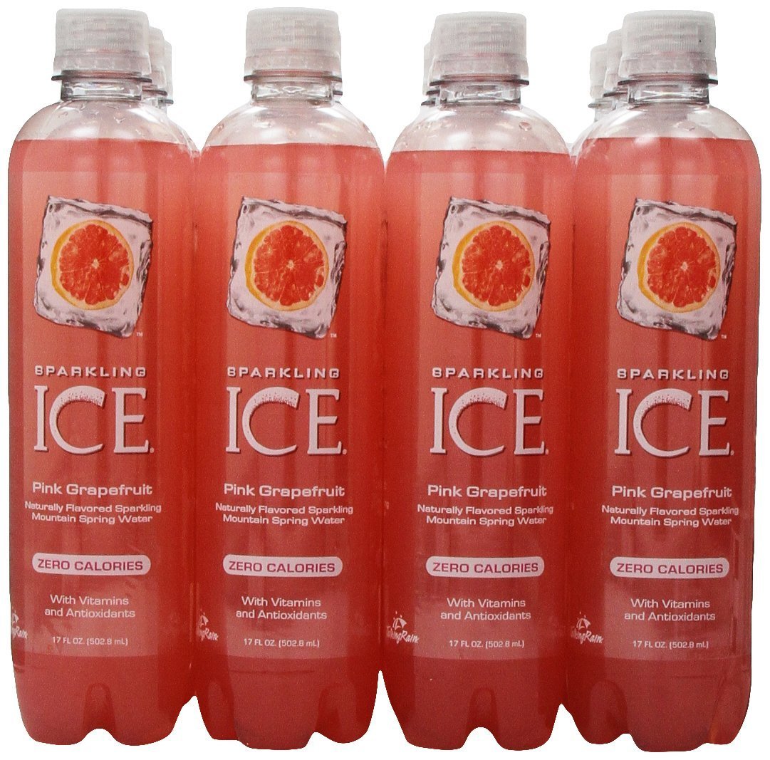 Spring Water Pink Grapefruit 17-ounce Bottles Case of 18 B9825