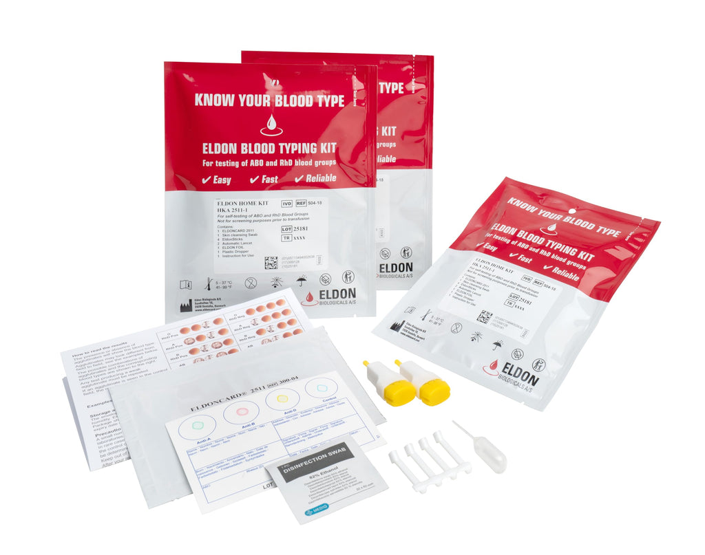 Blood Typing Kit 3 Test Pack Z6334