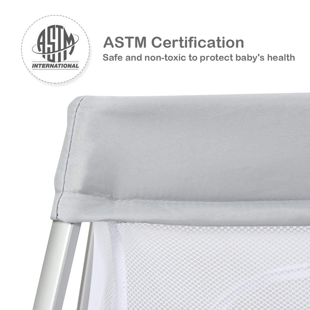 2 in 1 Portable Baby Playard with Mattress and Carry Bag X262683