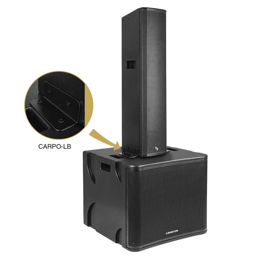 Powered Column Array Speaker System with 18" Subwoofer and Column Loudspeaker K3732