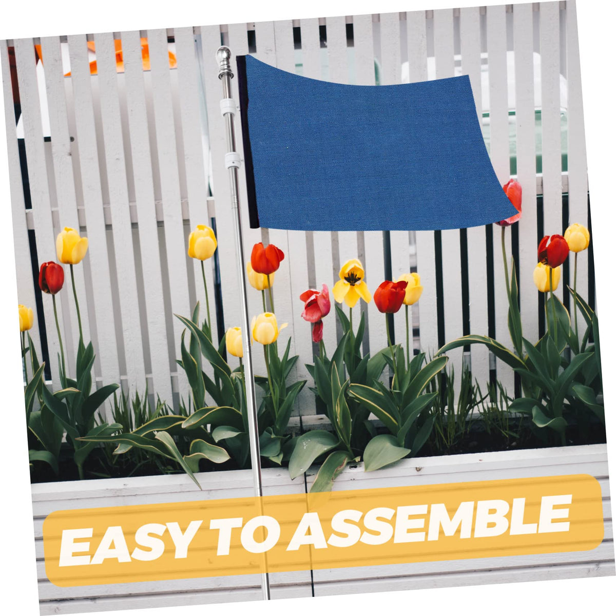 Detachable Stainless Steel Flag Pole Kit D2766