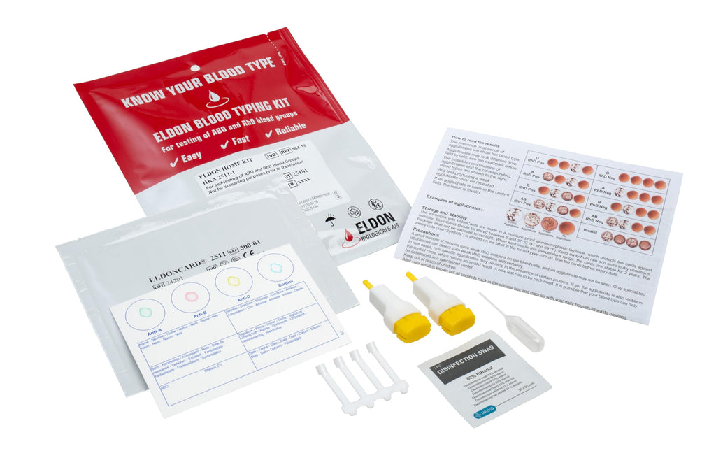Blood Typing Kit 3 Test Pack Z6334
