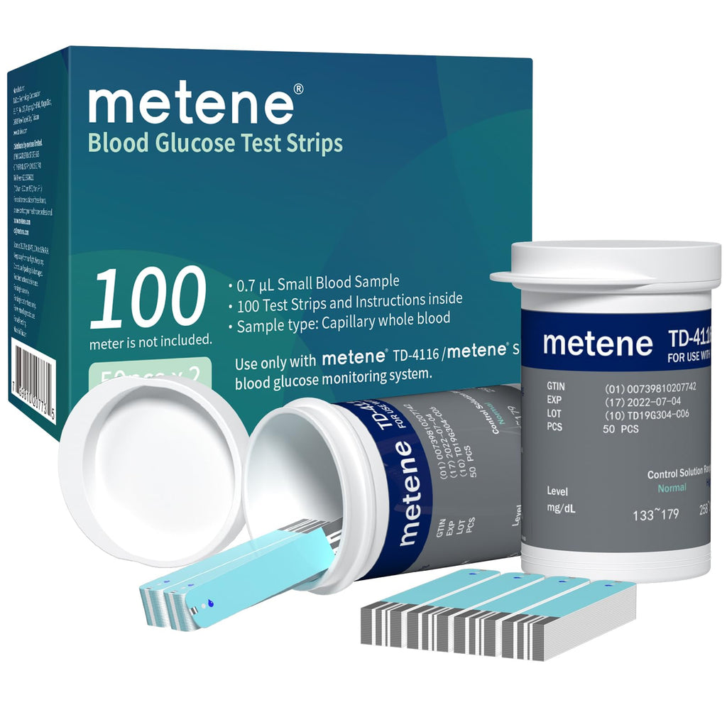 Blood Glucose Test Strips, 100 Count Y483