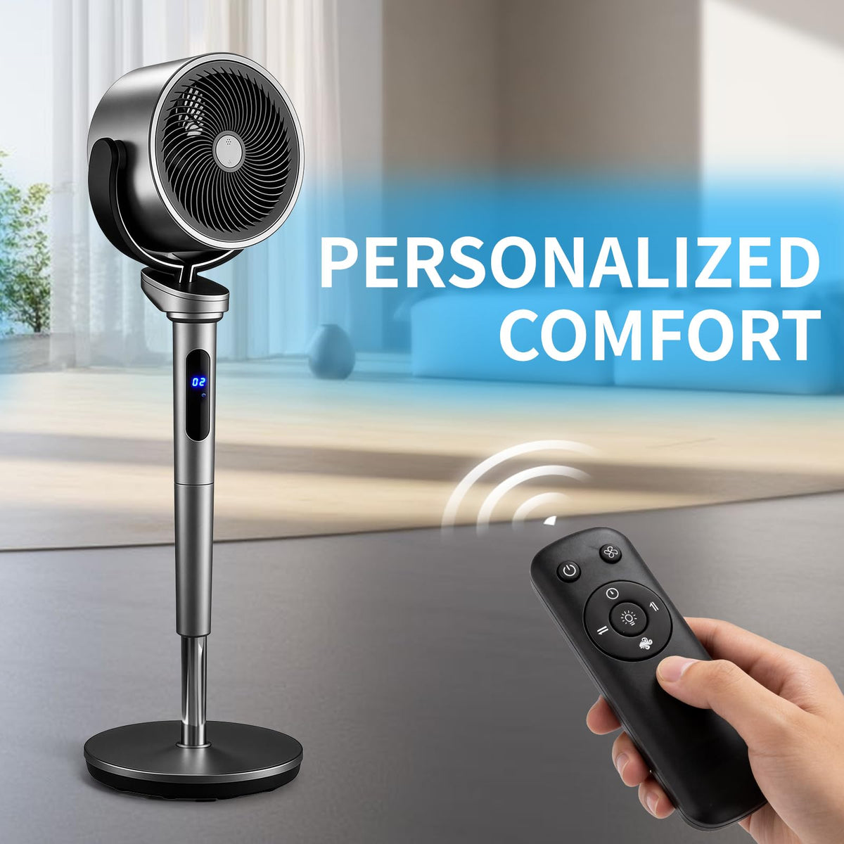 40 Inch Oscillating Pedestal Air Circulator Fan W575853