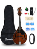 8 String Acoustic-Electric Mandolin Instrument with Pickup H1144