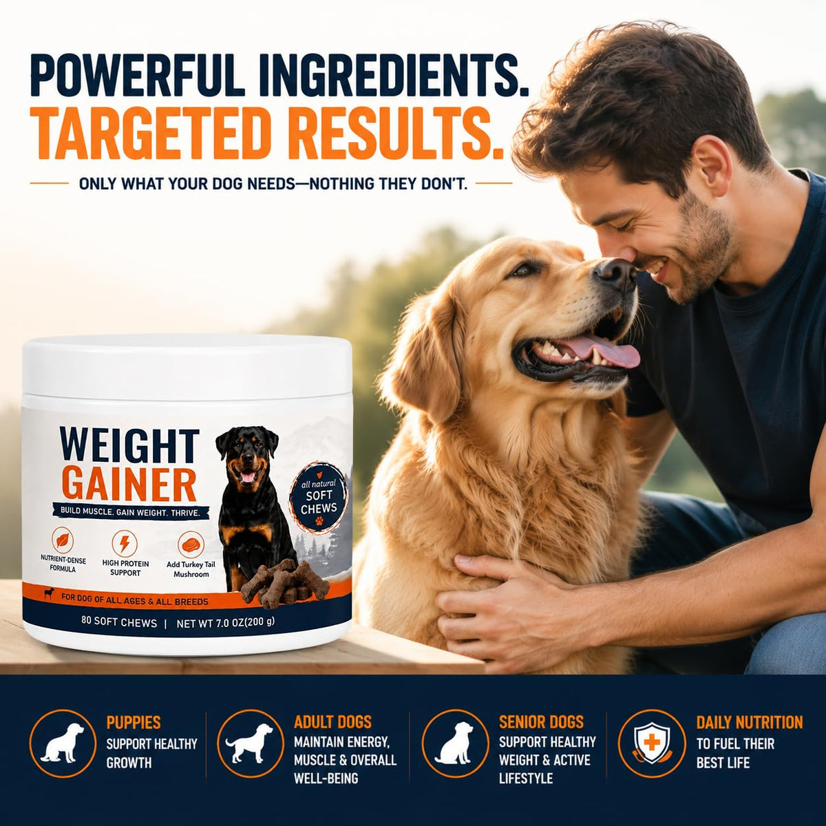 High Calorie Dog Weight Gainer Chews H753282