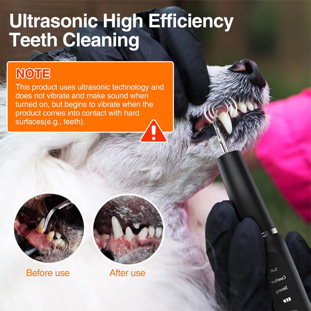 Ultrasonic Dog Plaque Remover with LED Light Y70627