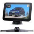 Wired License Plate Backup Camera with 7" Monitor W235