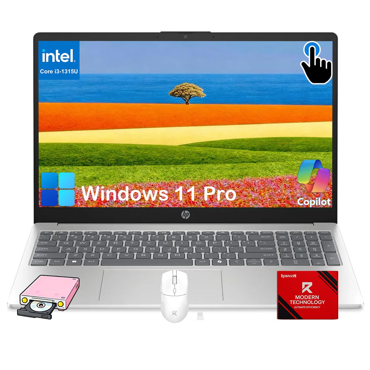 15.6-inch Touchscreen Laptop, 16GB RAM, 512GB SSD P404