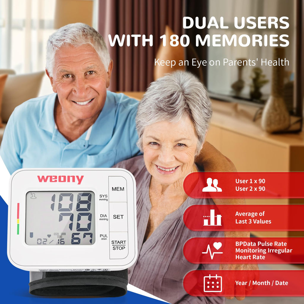 Wrist Blood Pressure Monitor V459