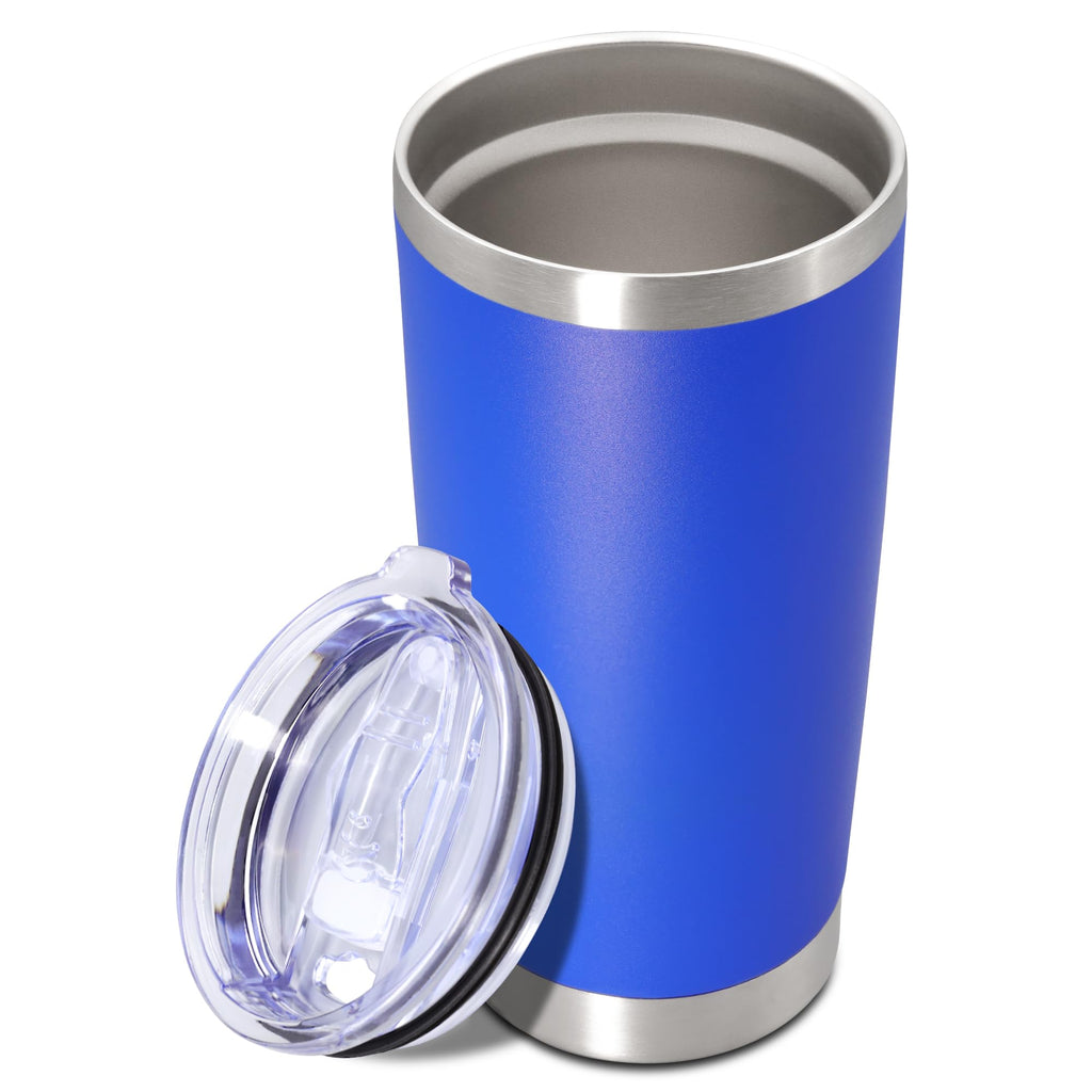 20oz Insulated Tumbler with Lid Dark Blue T364358