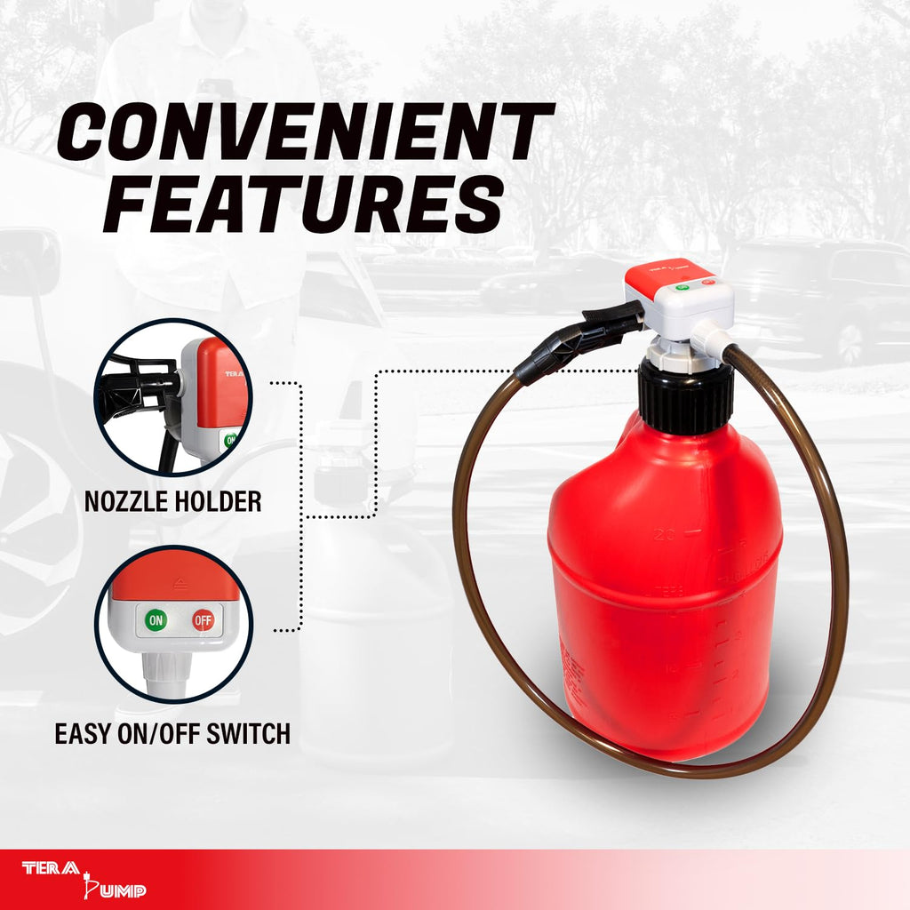 Battery Powered Fuel Transfer Pump with 51" Hose S534228