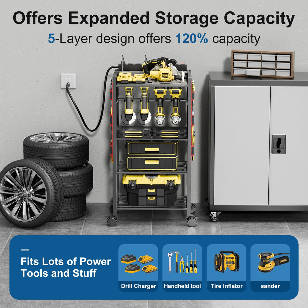 Rolling Tool Organizer Cart Q1761