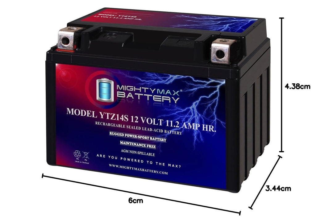 12v 11.2Ah 230CCA Battery W8557