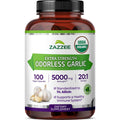 USDA Organic Odorless Garlic 20:1 Extract 100 Capsules R818377