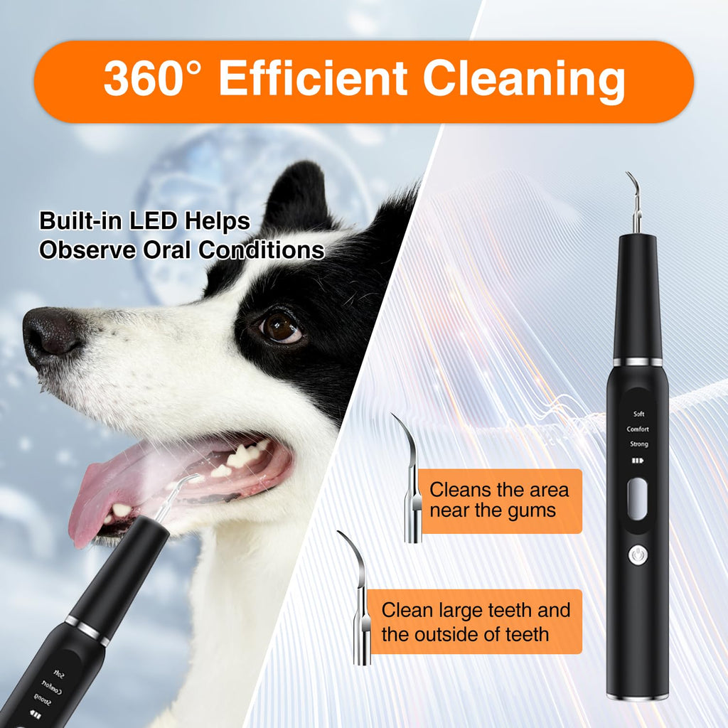 Ultrasonic Dog Plaque Remover with LED Light Y70627