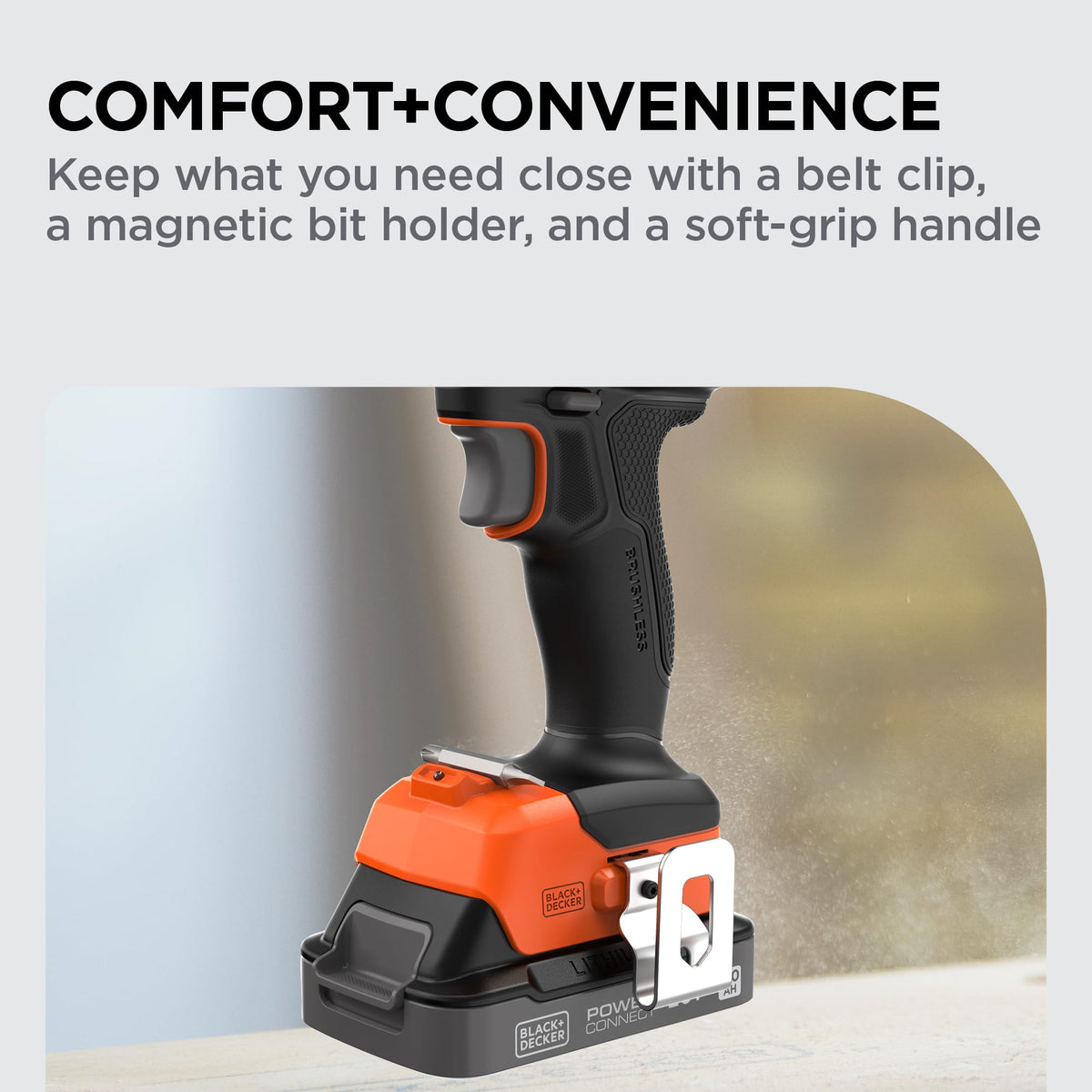 20V MAX Cordless Brushless Drill Driver with 30 Pc. Drill Bit Set M480