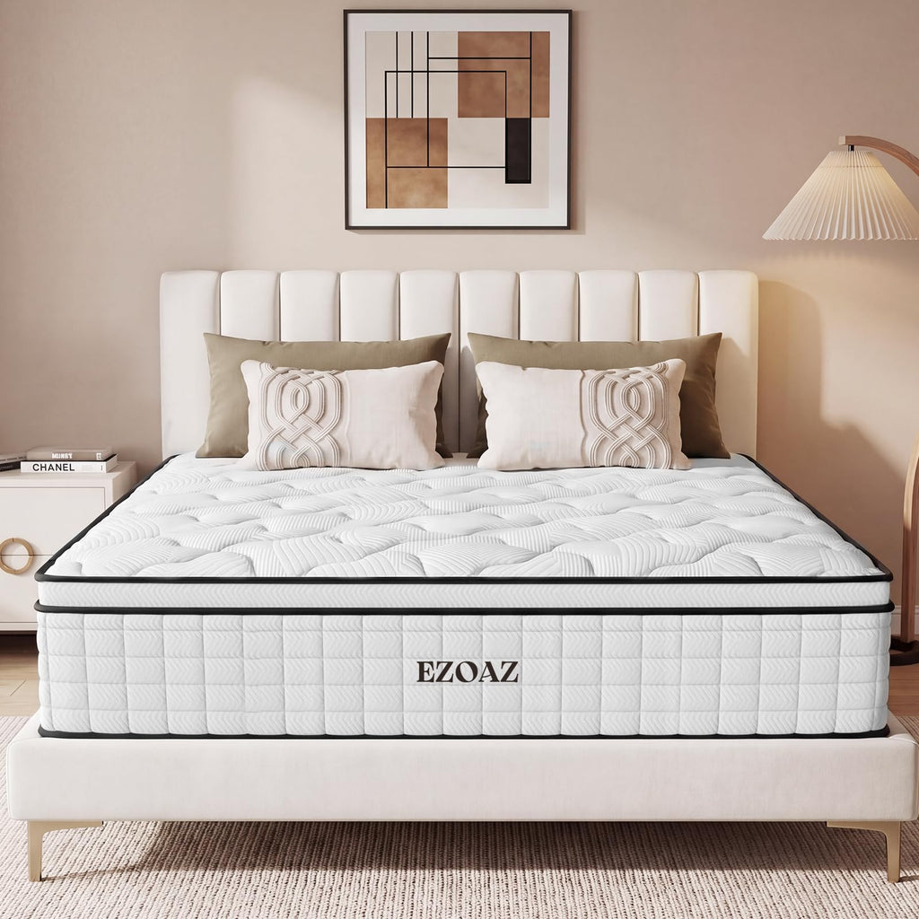 12 Inch Medium Firm Hybrid Full Mattress B1813