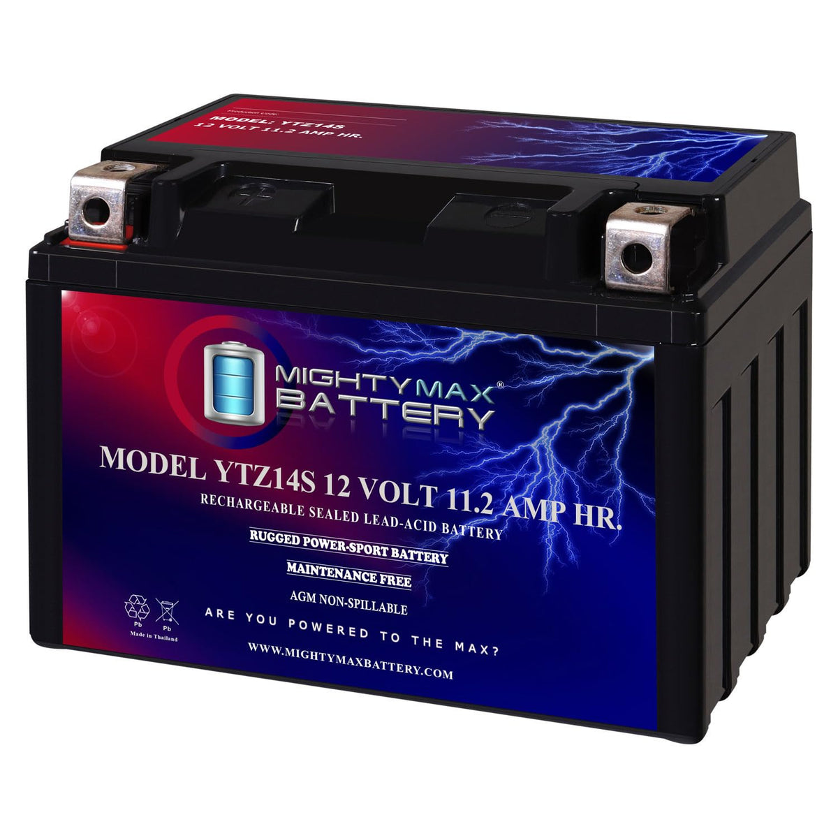 12v 11.2Ah 230CCA Battery W8557