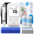 Blood Glucose Monitor Kit with 100 Strips and 100 Lancets Z93928