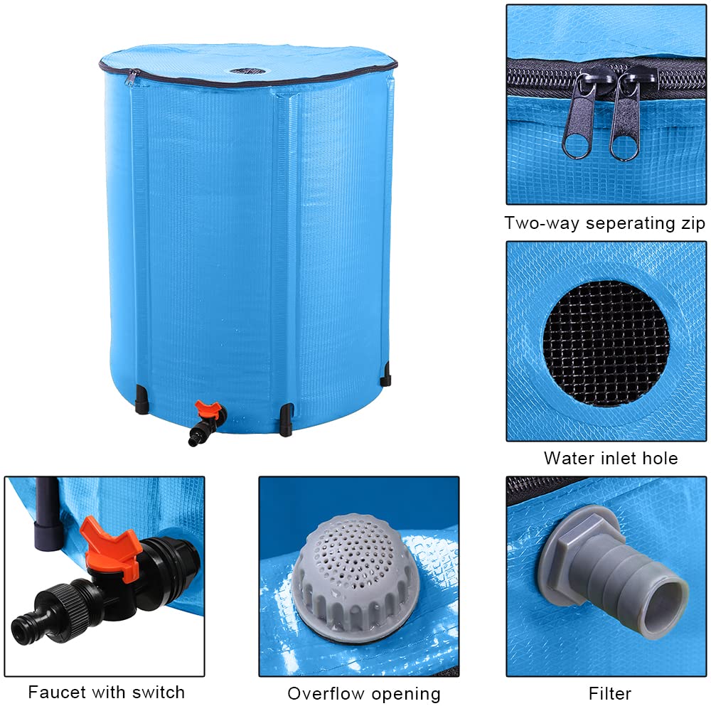 Folding 50 Gallon Water Storage Container S885546